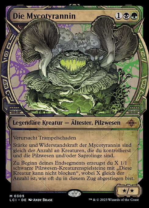 Die Mycotyrannin XLCI-305 Mythic Excellent Deutsch