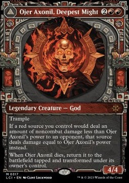 Ojer Axonil, Deepest Might // Temple of Power XLCI-317 Mythic Near Mint Englisch Foil