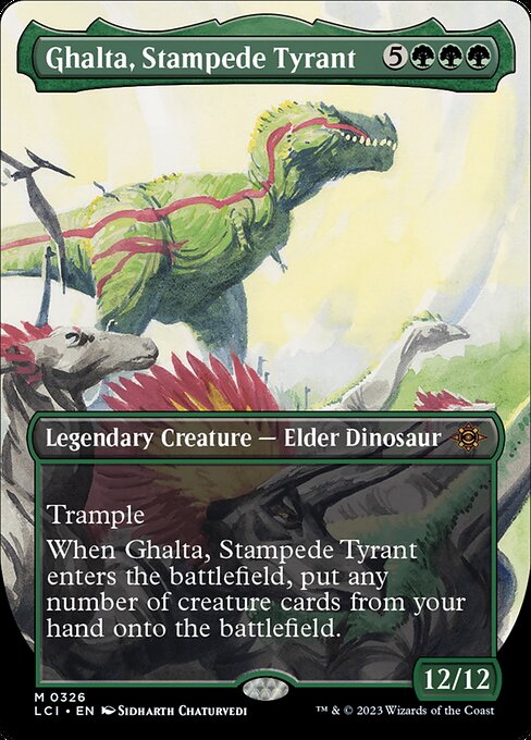 Ghalta, Tyrann der Stampede XLCI-326 Mythic Near Mint Englisch