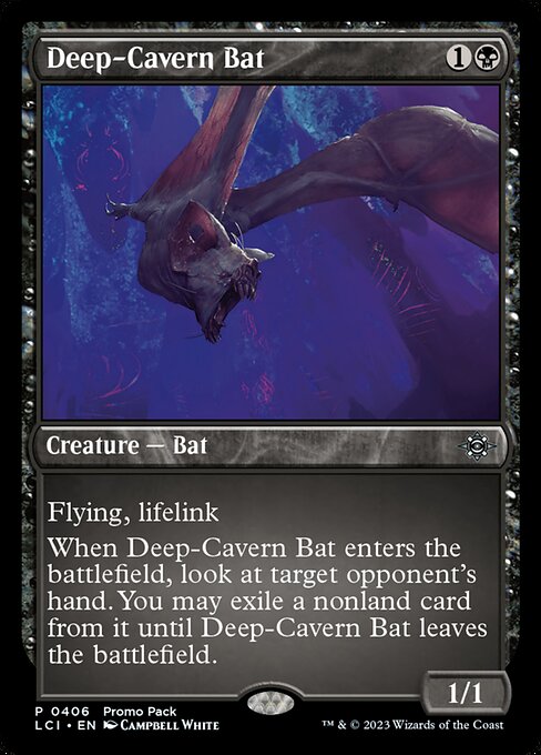 Deep-Cavern Bat PLCI-406 Uncommon Near Mint Englisch Foil
