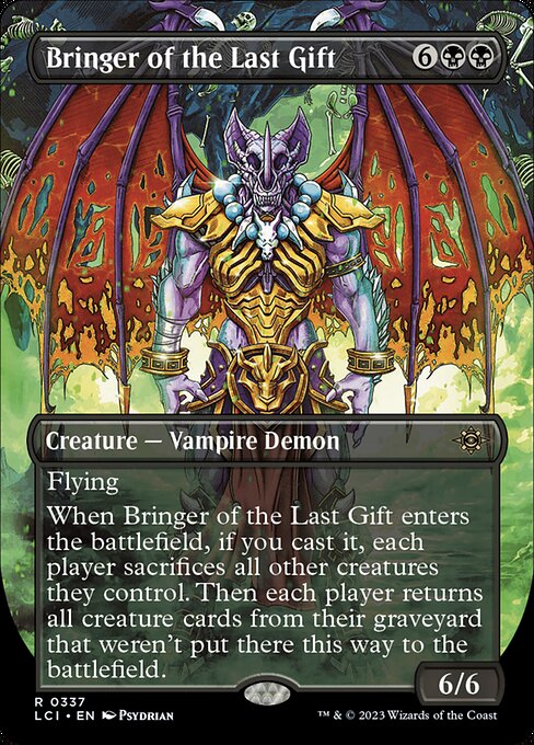 Bringer of the Last Gift XLCI-337 Rare Near Mint Englisch