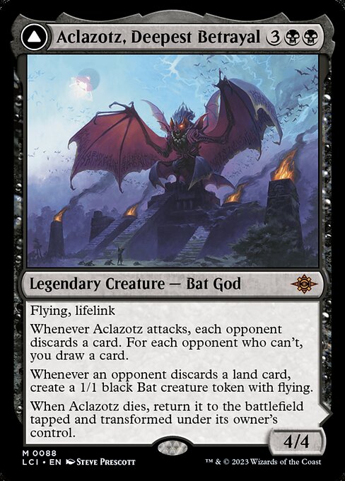 Aclazotz, Deepest Betrayal // Temple of the Dead LCI-88 Mythic Near Mint Englisch