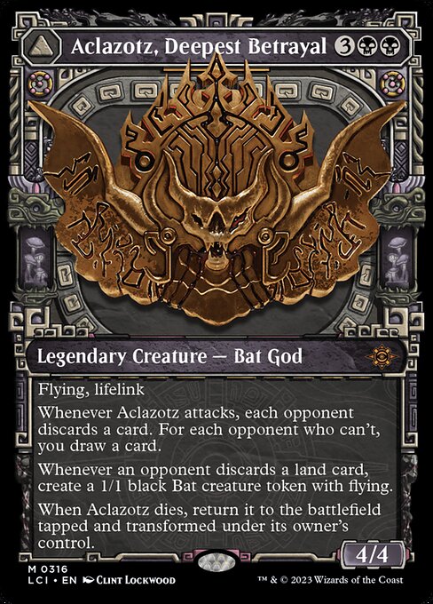 Aclazotz, Deepest Betrayal // Temple of the Dead XLCI-316 Mythic Excellent Englisch