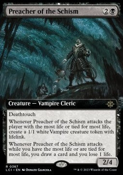 Preacher of the Schism XLCI-367 Rare Near Mint Englisch