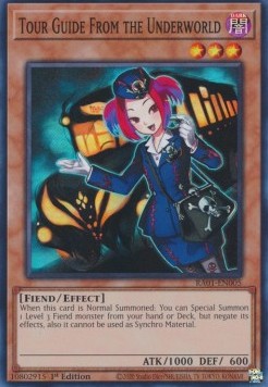 Fremdenführerin aus der Unterwelt (V.1) RA01-005 Super Rare Excellent Deutsch 1. Auflage