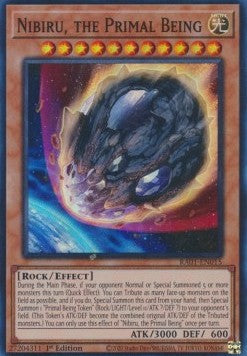 Nibiru, das Urwesen (V.1) RA01-015 Super Rare Excellent Deutsch 1. Auflage
