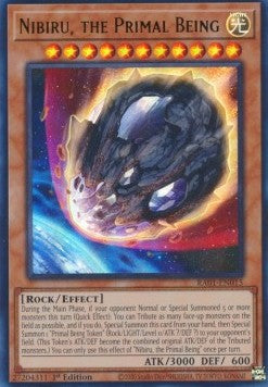 Nibiru, das Urwesen (V.2) RA01-015 Ultra Rare Excellent Deutsch 1. Auflage