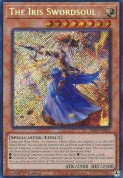 Die Iris-Schwertseele (V.3) RA01-023 Secret Rare Excellent Deutsch 1. Auflage