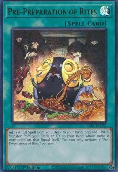 Vor-Vorbereitung der Riten (V.2) RA01-055 Ultra Rare Near Mint Deutsch 1. Auflage