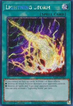 Blitzsturm (V.4) RA01-061 Platinum Secret Rare Near Mint Deutsch 1. Auflage