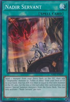Nadir-Diener (V.1) RA01-062 Super Rare Good Deutsch 1. Auflage
