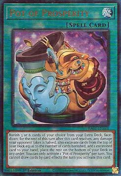 Pot of Prosperity RA01-066 Ultimate Rare Near Mint Englisch 1. Auflage