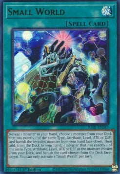 Small World RA01-067 Ultra Rare Excellent Englisch 1. Auflage