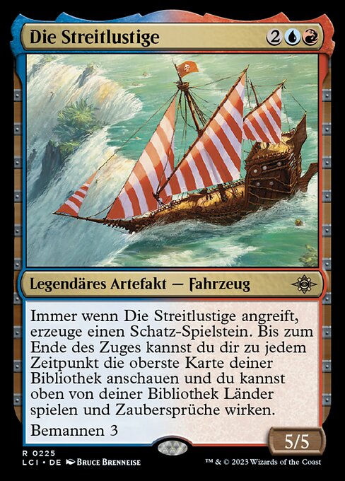Die Streitlustige LCI-225 Rare Excellent Deutsch