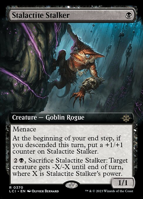Stalactite Stalker XLCI-370 Rare Excellent Englisch Foil
