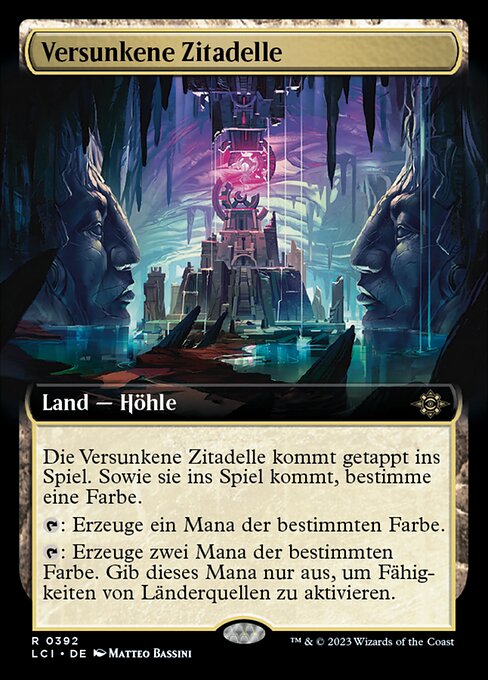 Versunkene Zitadelle XLCI-392 Near Mint Deutsch