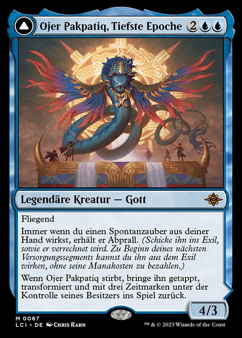 Ojer Pakpatiq, Tiefste Epoche // Tempel des Zeitkreislaufs LCI-67 Mythic Near Mint Deutsch