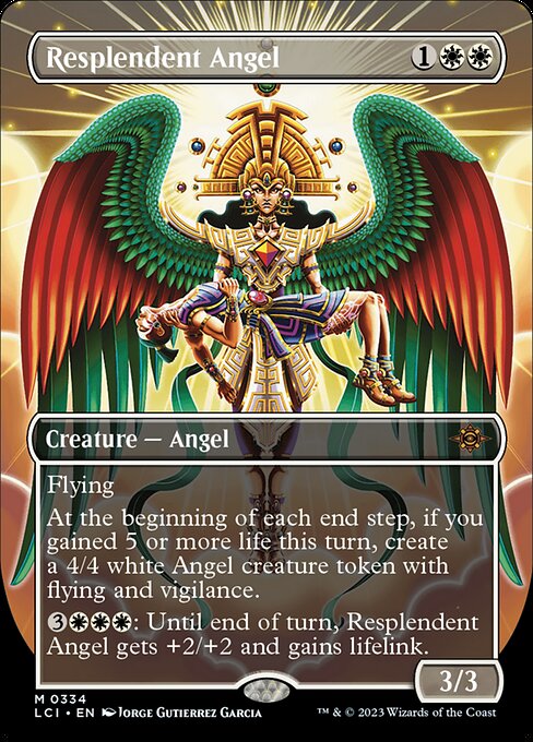 Prachtvoller Engel XLCI-334 Mythic Excellent Englisch Foil