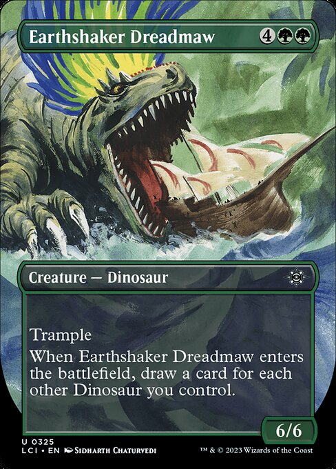 Earthshaker Dreadmaw XLCI-325 Uncommon Excellent Englisch