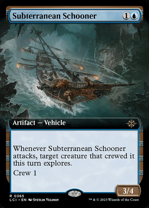 Subterranean Schooner XLCI-365 Rare Near Mint Englisch