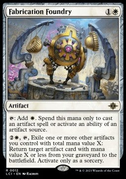 Fabrication Foundry LCI-12 Rare Excellent Englisch