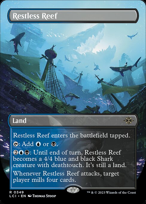 Restless Reef XLCI-349 Rare Near Mint Englisch