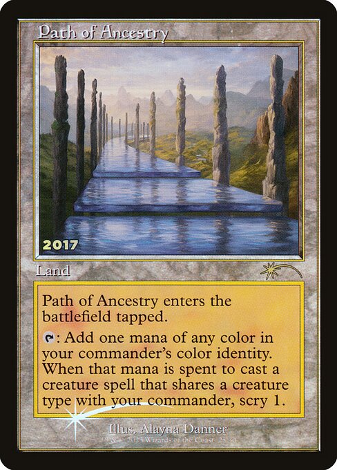 Path of Ancestry 30C-2017 Rare Near Mint Englisch Foil