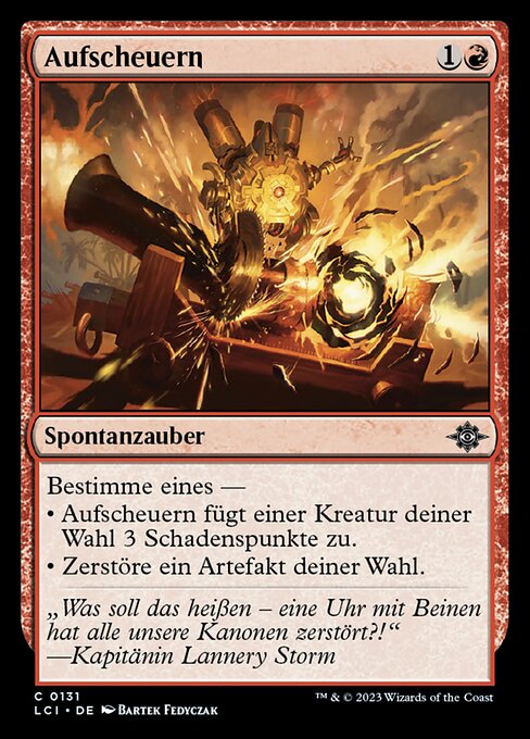 Aufscheuern LCI-131 Common Near Mint Deutsch