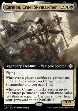 Carmen, grausame Wolkenläuferin XLCC-26 Mythic Excellent Englisch