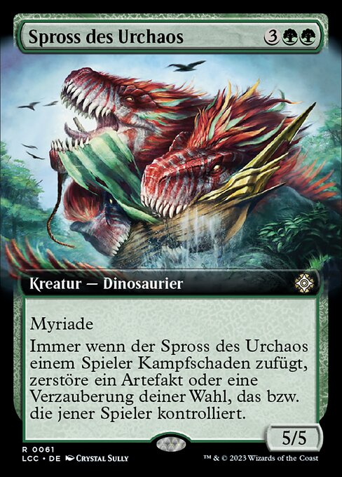 Spross des Urchaos XLCC-61 Rare Near Mint Deutsch