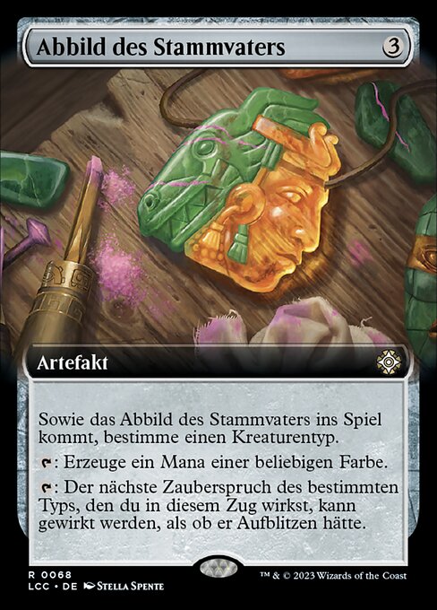 Abbild des Stammvaters XLCC-68 Rare Excellent Deutsch