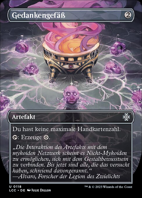 Gedankengefäß (V.1) XLCC-118 Uncommon Boosterfrisch Deutsch