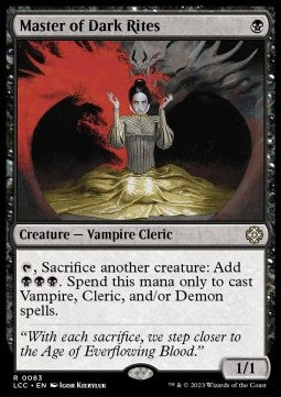 Master of Dark Rites LCC-83 Rare Near Mint Englisch