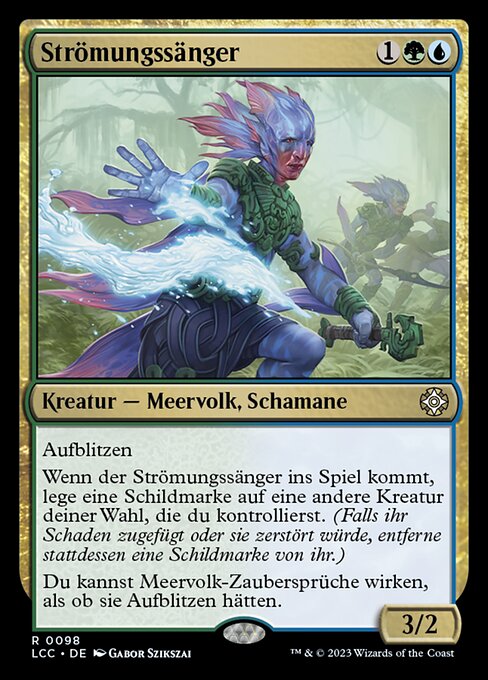 Strömungssänger LCC-98 Rare Near Mint Deutsch