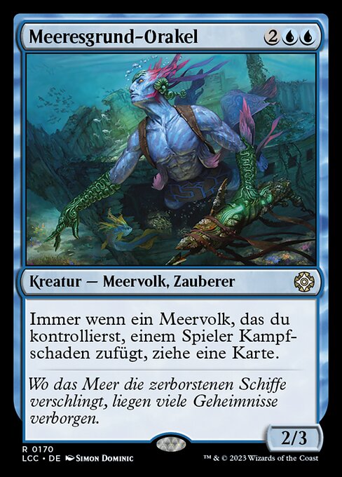 Meeresgrund-Orakel LCC-170 Rare Near Mint Deutsch