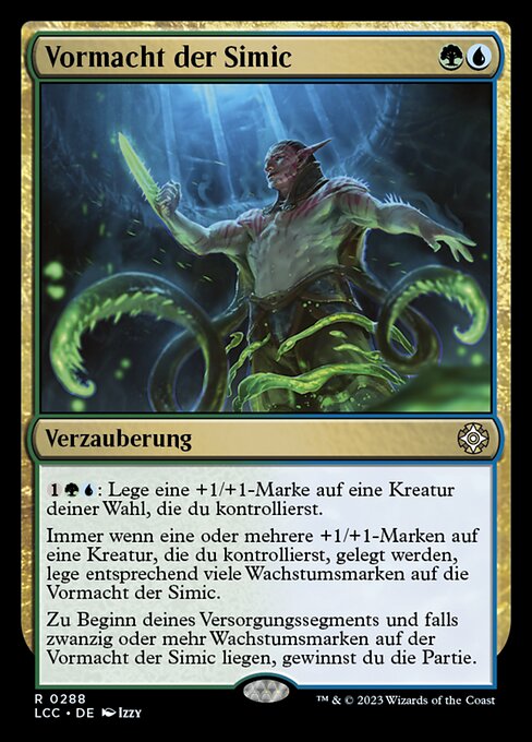 Vormacht der Simic LCC-288 Rare Near Mint Deutsch