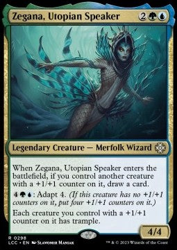 Zegana, Utopia-Sprecherin LCC-298 Rare Near Mint Deutsch