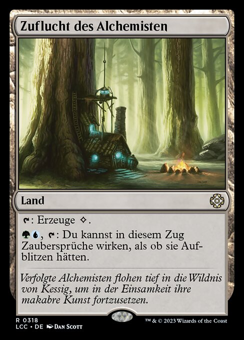 Zuflucht des Alchemisten LCC-318 Rare Near Mint Deutsch