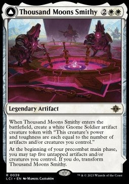 Schmiede der Tausend Monde // Kaserne der Tausend LCI-39 Rare Excellent Deutsch Foil