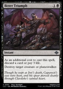 Bitterer Triumph LCI-91 Uncommon Excellent Deutsch