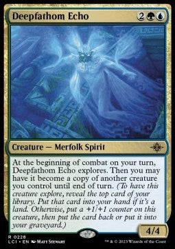 Tiefsee-Echo LCI-228 Rare Excellent Englisch Foil