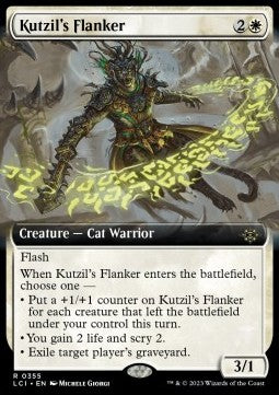 Kutzils Flankenkämpfer XLCI-355 Rare Excellent Deutsch Foil