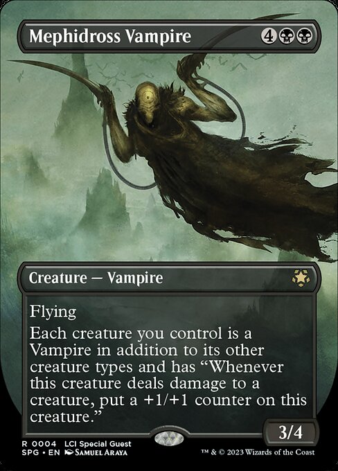 Mephidross-Vampir SPG-4 Rare Near Mint Englisch