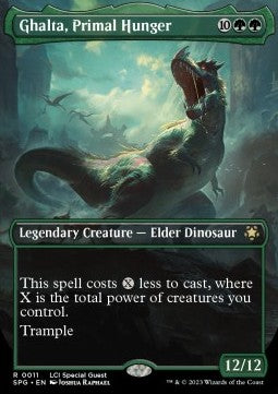 Ghalta der Urhunger SPG-11 Rare Excellent Deutsch Foil