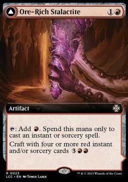 Ore-Rich Stalactite // Cosmium Catalyst XLCC-23 Rare Near Mint Deutsch Foil
