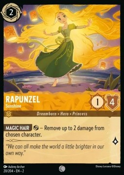 Rapunzel - Sonnenschein 2ROF-20 Common Boosterfrisch Englisch