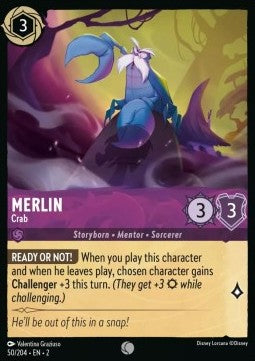 Merlin - Krabbe 2ROF-50 Common Near Mint Englisch Foil