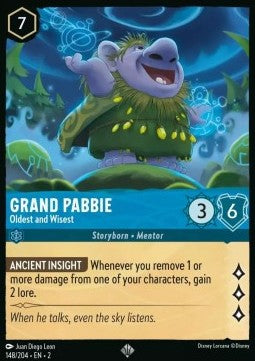 Grand Pabbie - Ältester und weisester 2ROF-148 Super Rare Boosterfrisch Englisch Foil