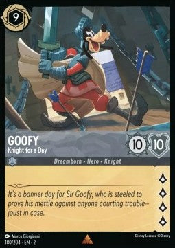 Goofy - Ritter für einen Tag 2ROF-180 Rare Near Mint Englisch
