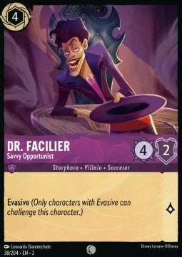 Dr. Facilier - Gerissener Opportunist 2ROF-38 Common Boosterfrisch Englisch Foil